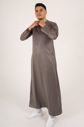 Rajul Emirati Mauve ST Mens Thobe Jubbah SLIM FIT ONLY